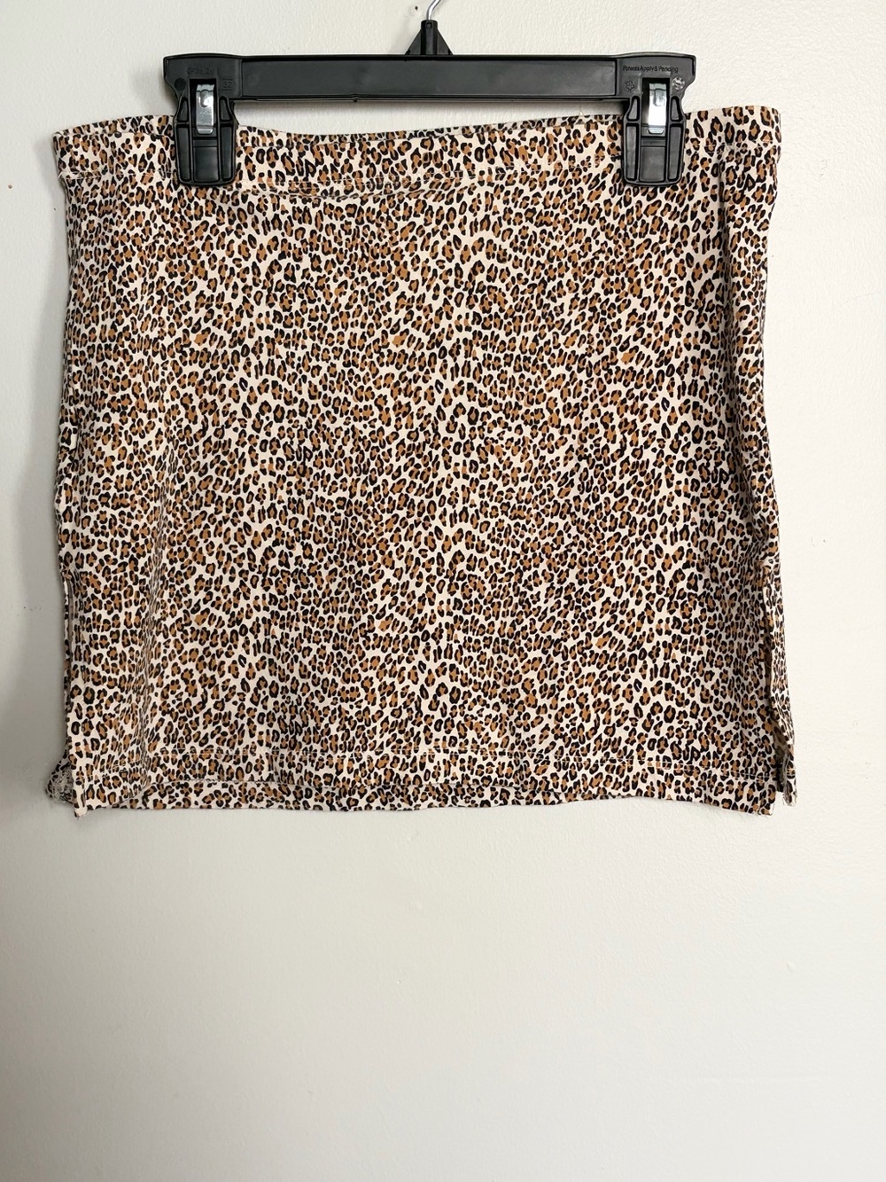 American Eagle Outfitters Leopard Print Mini Skirt - Brown & Cream